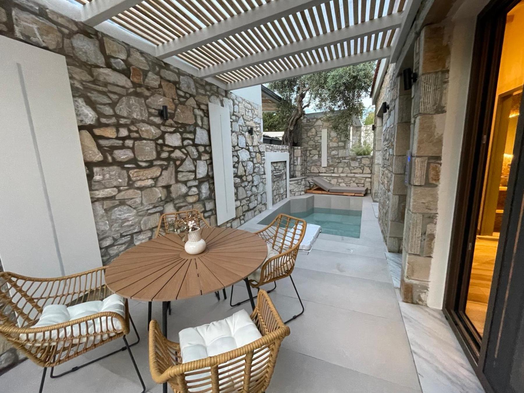 Stone House Maria Villa Skála Marión Dış mekan fotoğraf