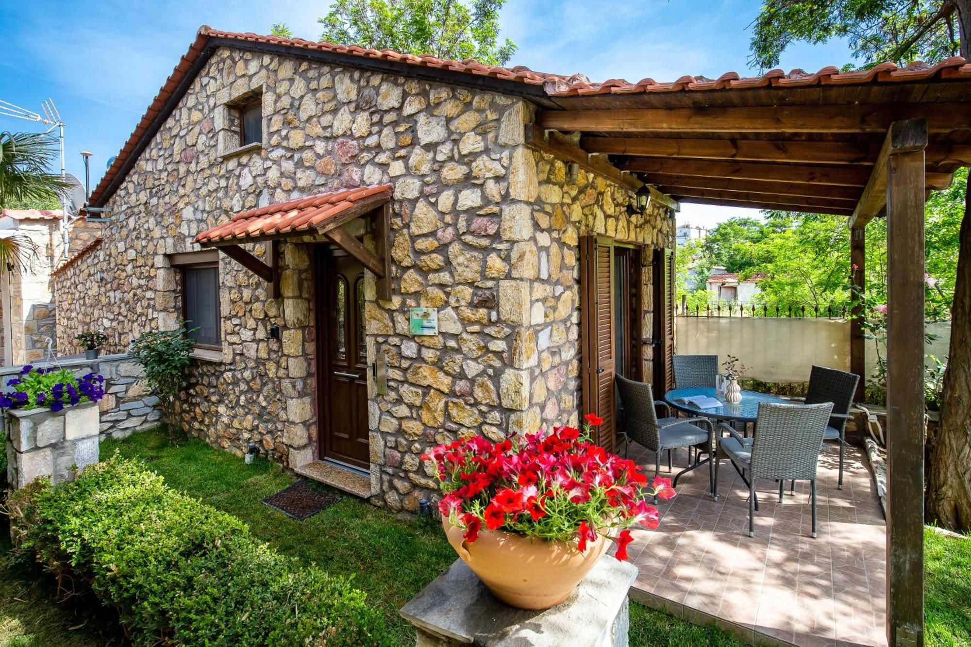Stone House Maria Villa Skála Marión Dış mekan fotoğraf