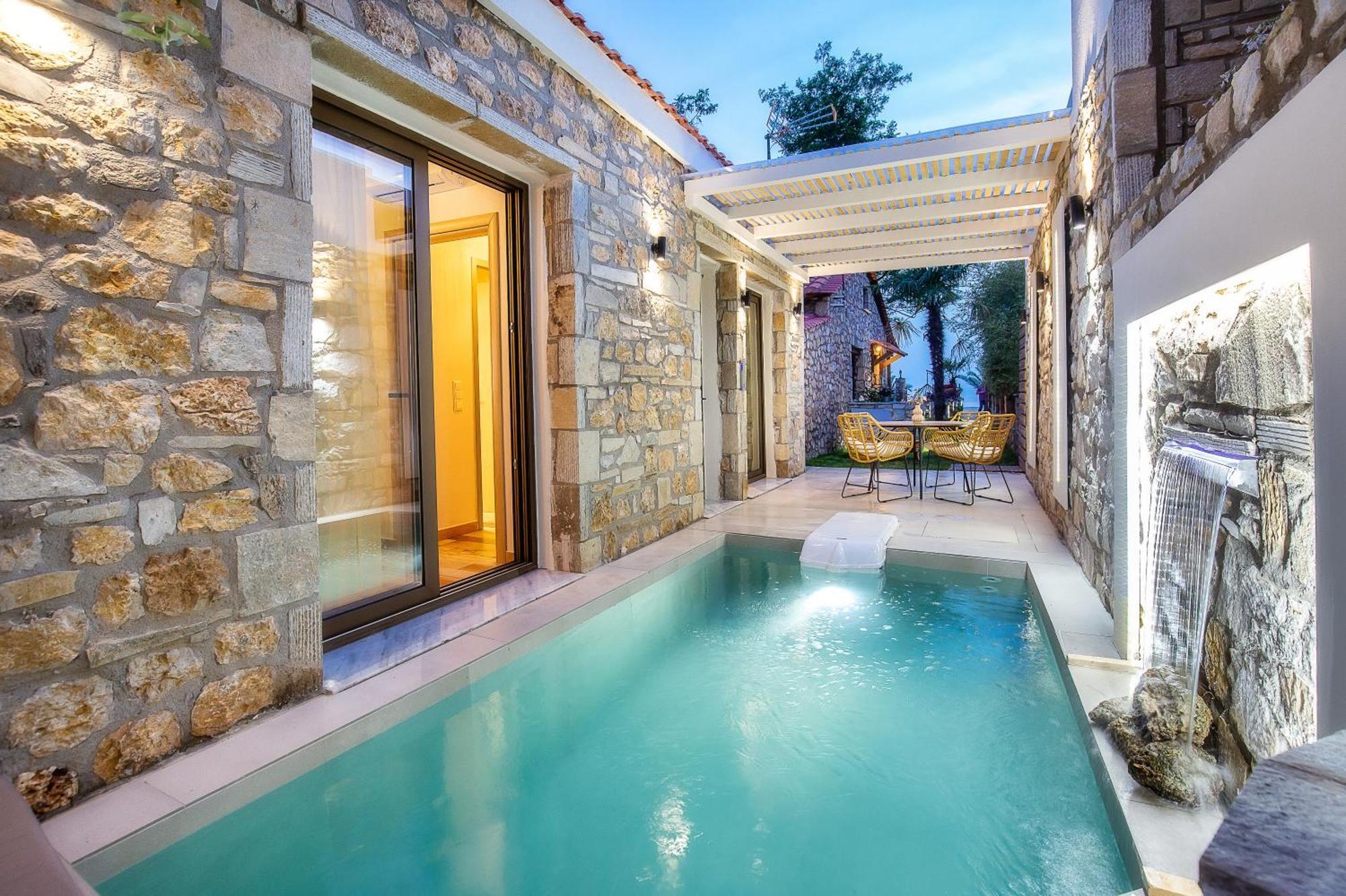 Stone House Maria Villa Skála Marión Dış mekan fotoğraf